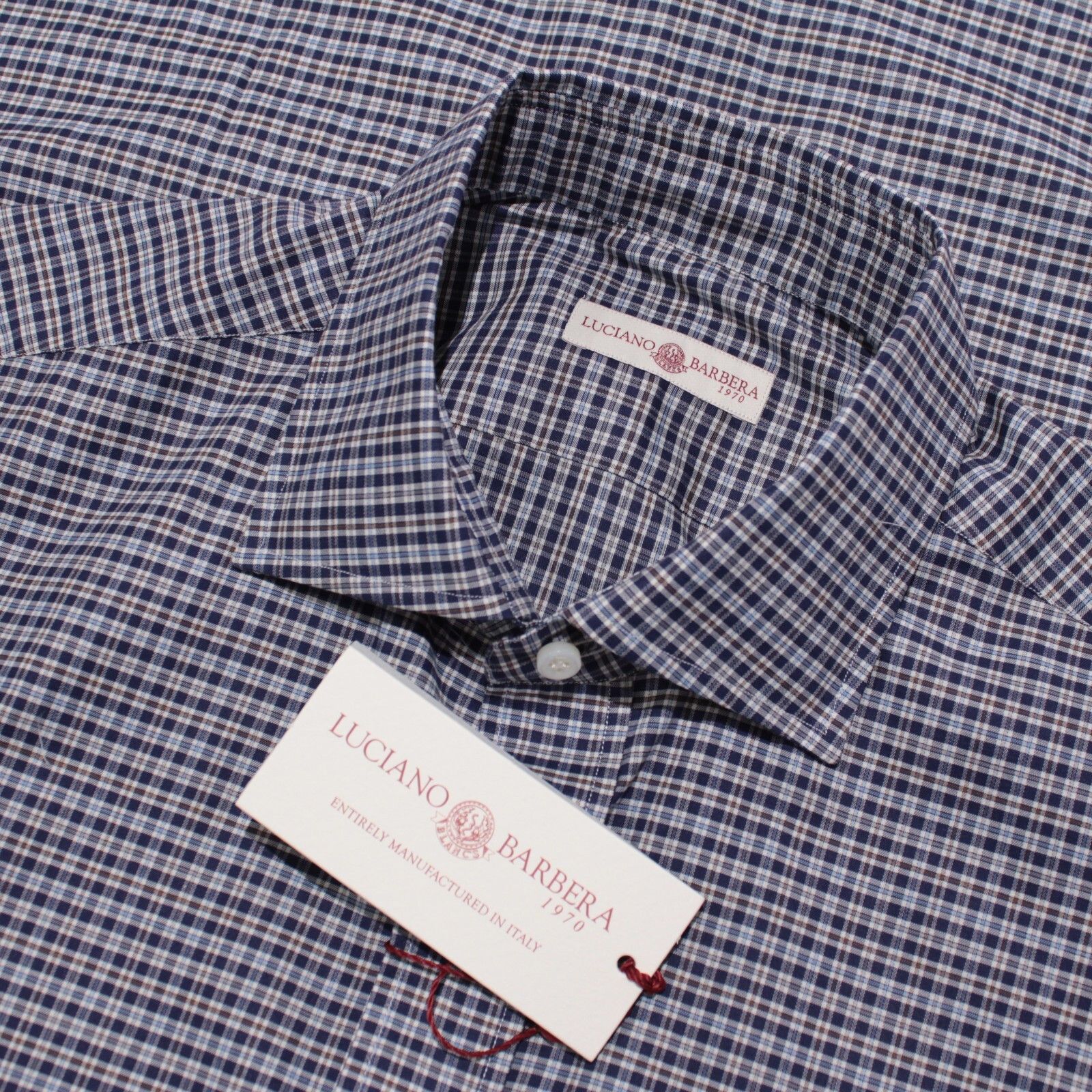 Luciano Barbera Luciano Barbera New with tags Shirt Size M US In Blue Size US M / EU 48-50 / 2 - 1 Thumbnail