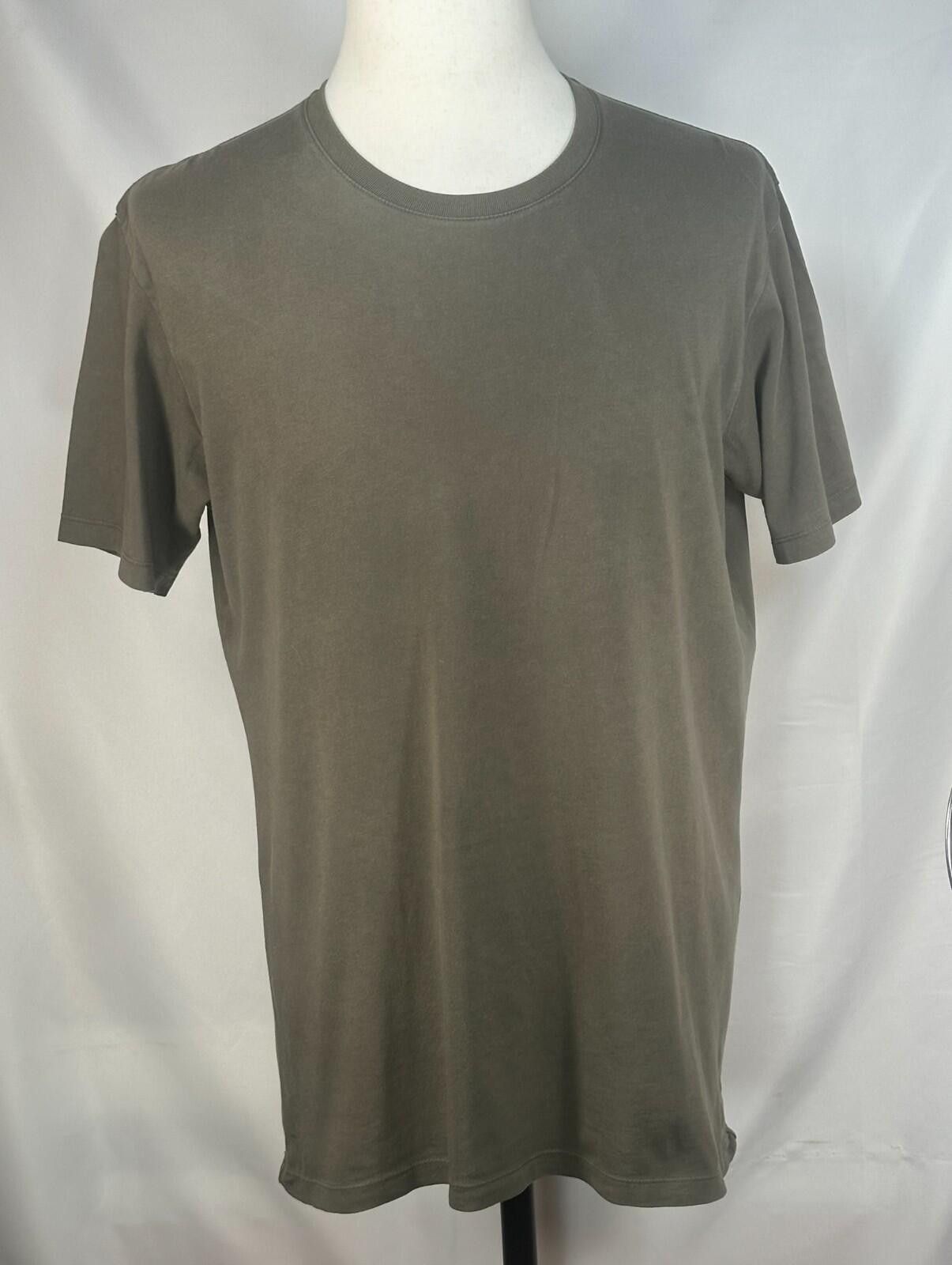 Uniqlo UniQlo 100% Supra Cotton Crew Neck T-Shirt Green Mens L Size US L / EU 52-54 / 3 - 1 Thumbnail