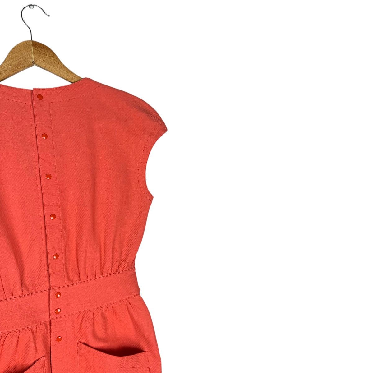 Thierry Mugler 🌟THIERRY MUGLER DRESS SNAP BUTTON SLEEVELESS Size S / US 4 / IT 40 - 9 Thumbnail