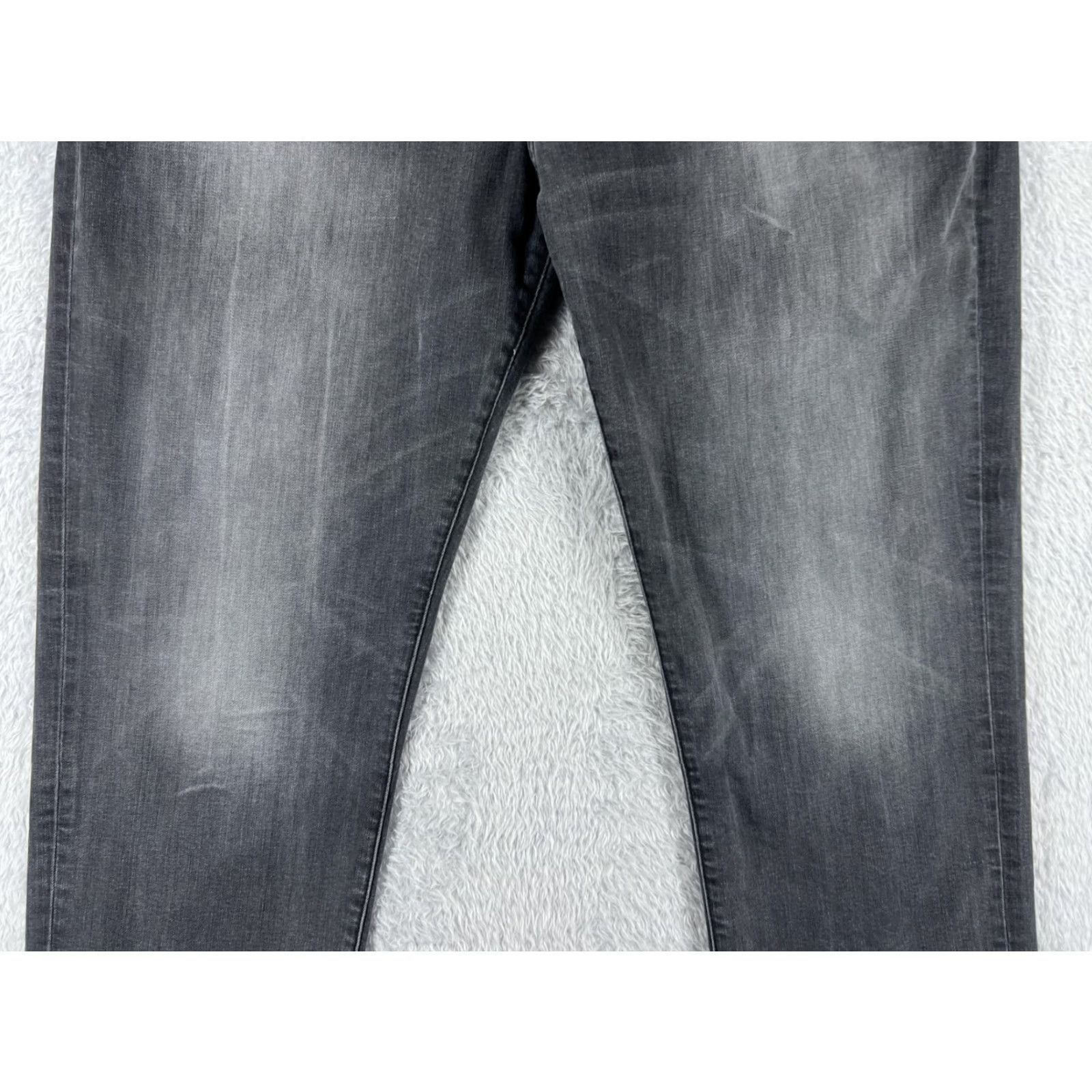 Lucky Brand Lucky Brand Jeans Mens 38 Black Denim 221 Original Straight 36x25 READ Size US 38 / EU 54 - 3 Thumbnail