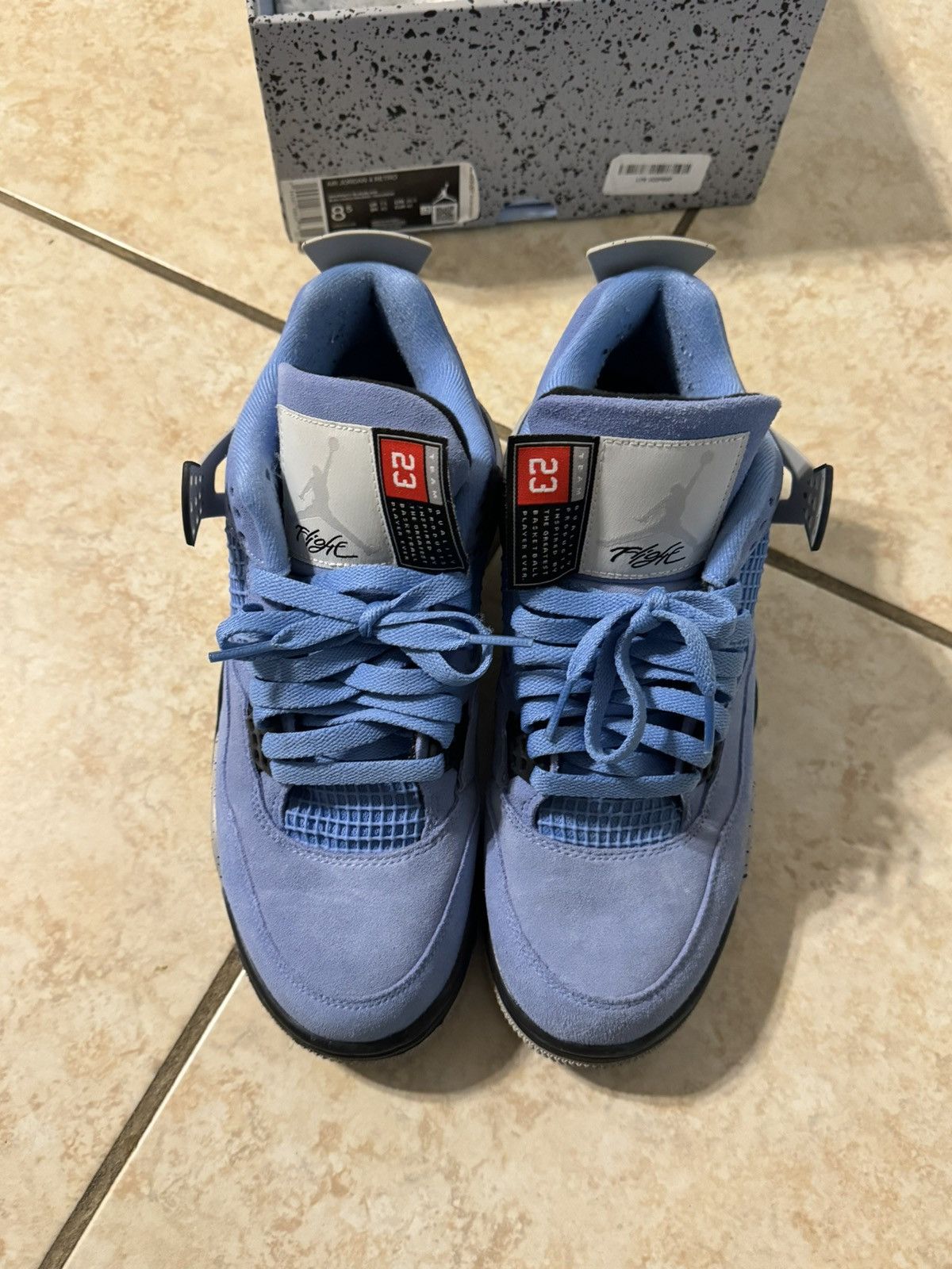 Jordan Brand × Nike Jordan 4 Unc Size US 8.5 / EU 41-42 - 4 Thumbnail