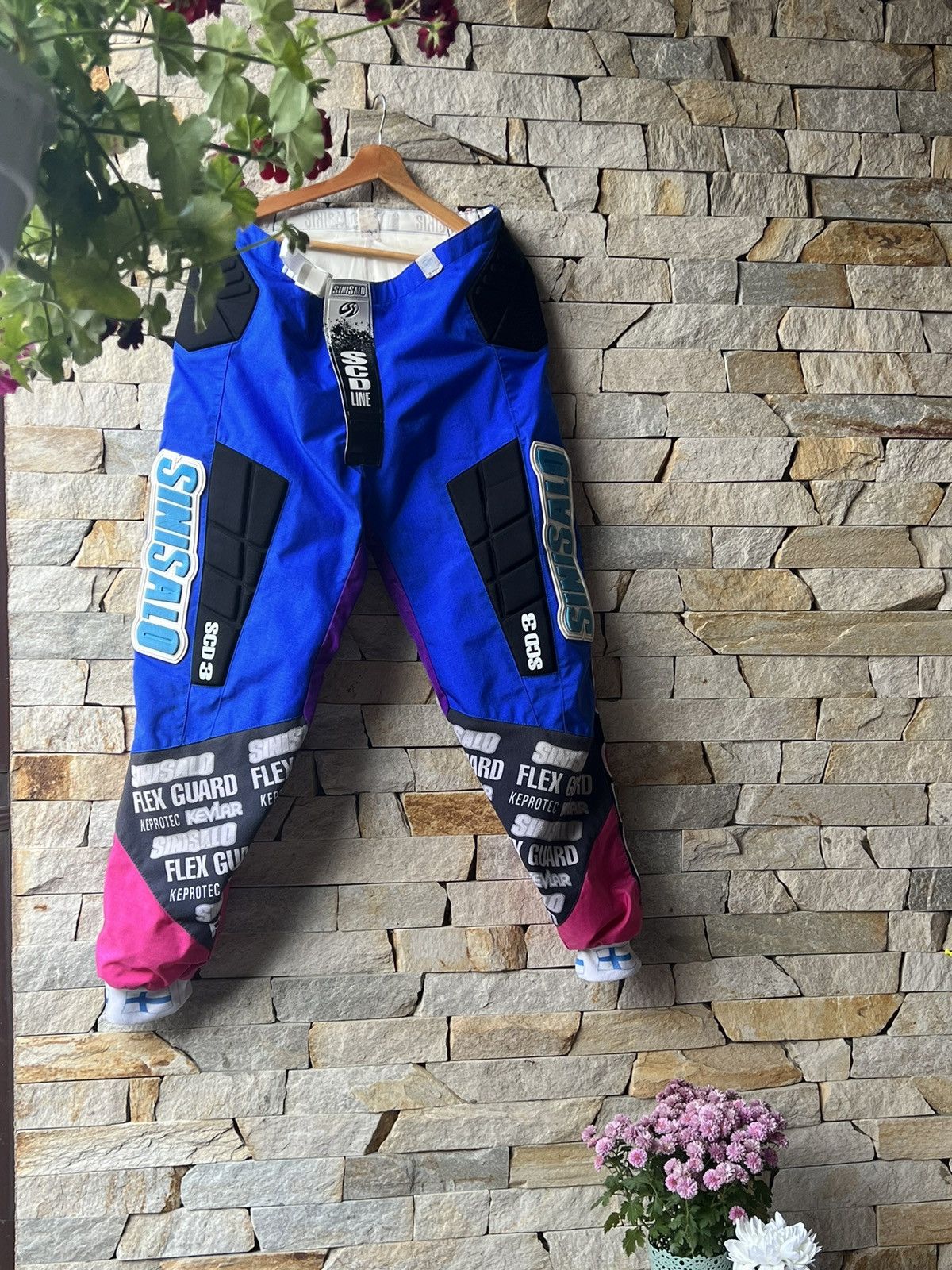Sports Specialties × Vintage RARE🤑 SiniSalo Vintage Racing Motocross SCD Line 3 Keprotec Size US 34 / EU 50 - 1 Thumbnail