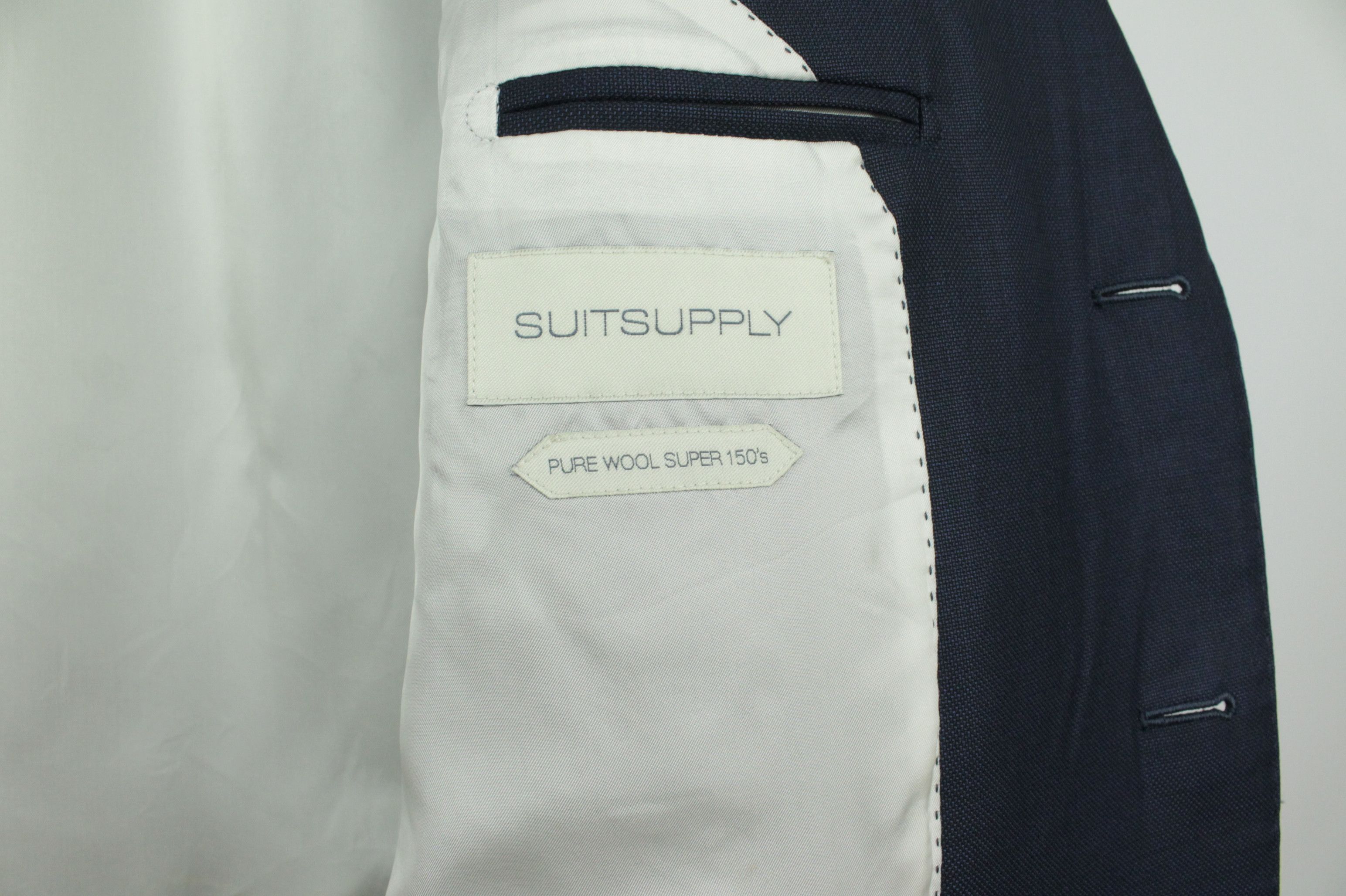 Suitsupply Suitsupply Hartford Ethomas Super 150 Slim Fit Blazer Jacket Size US L / EU 52-54 / 3 - 8 Thumbnail