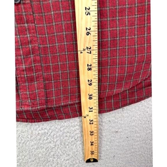 Eddie Bauer VINTAGE Eddie Bauer Shirt Mens Small Red Multi Tartan Plaid Flannel Button-Down Size US S / EU 44-46 / 1 - 7 Thumbnail