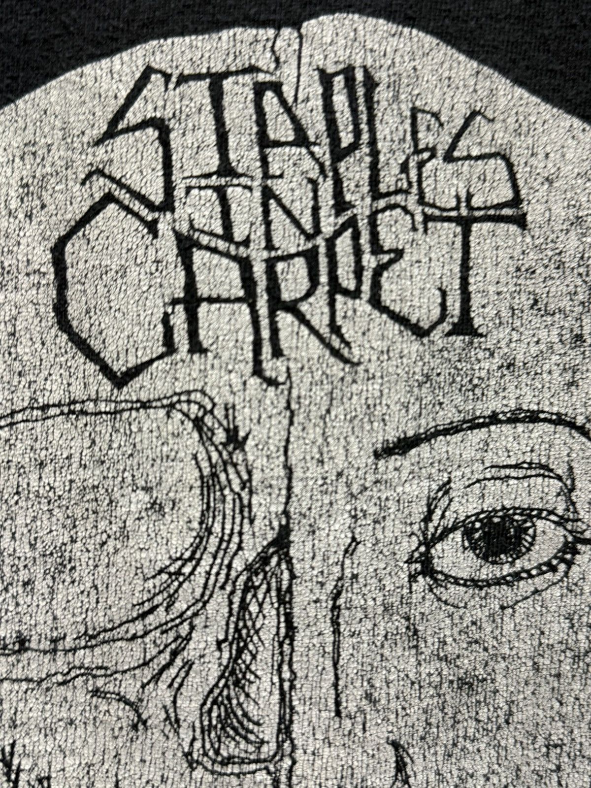 Band Tees × Vintage Vintage Staples In Carpet Punk Metal Band Faded Tee Size US L / EU 52-54 / 3 - 4 Thumbnail
