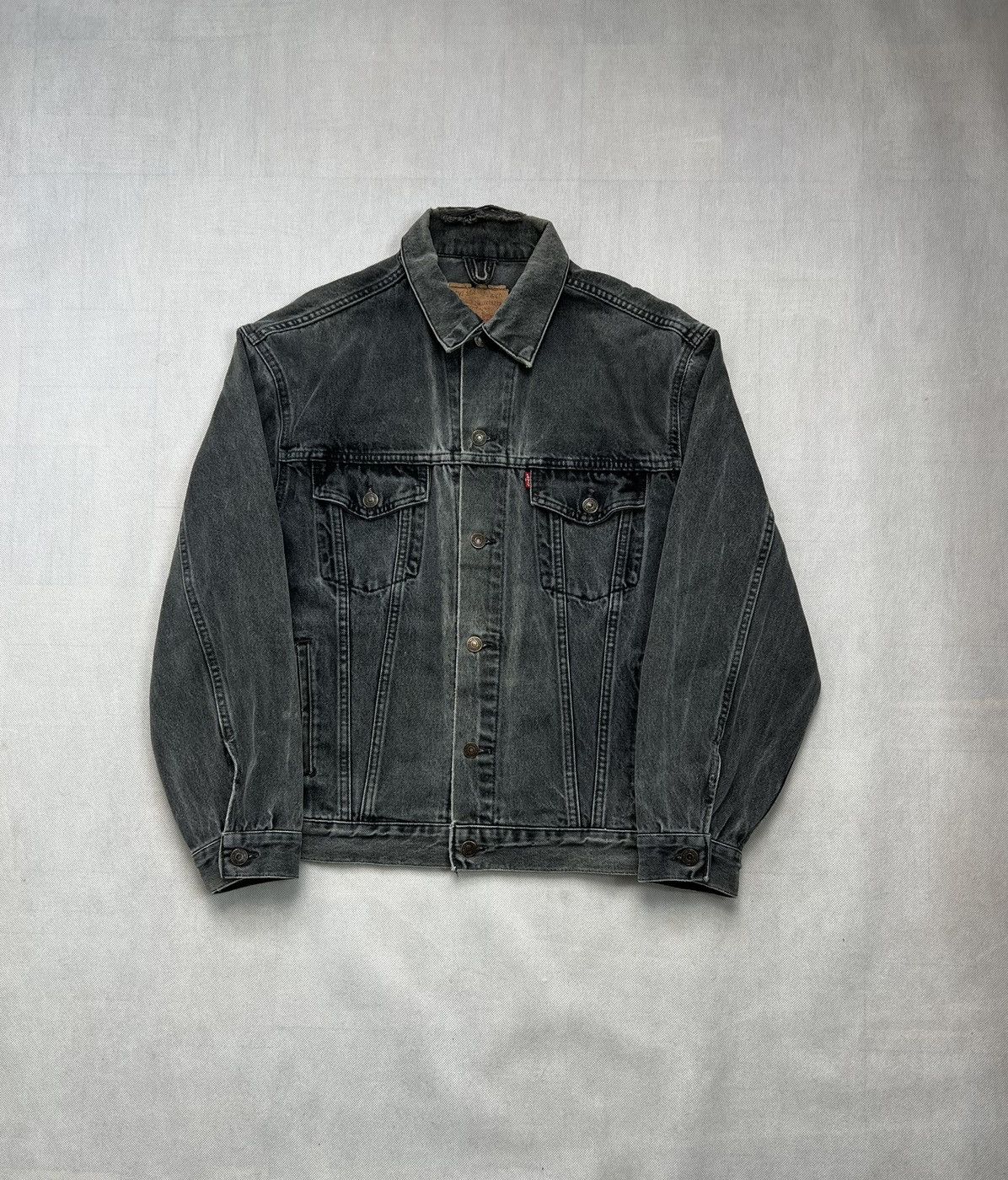 Nike × Vintage 80’s Jeans Jacket Levi’s 1985 Vintage Rare Size US L / EU 52-54 / 3 - 1 Thumbnail