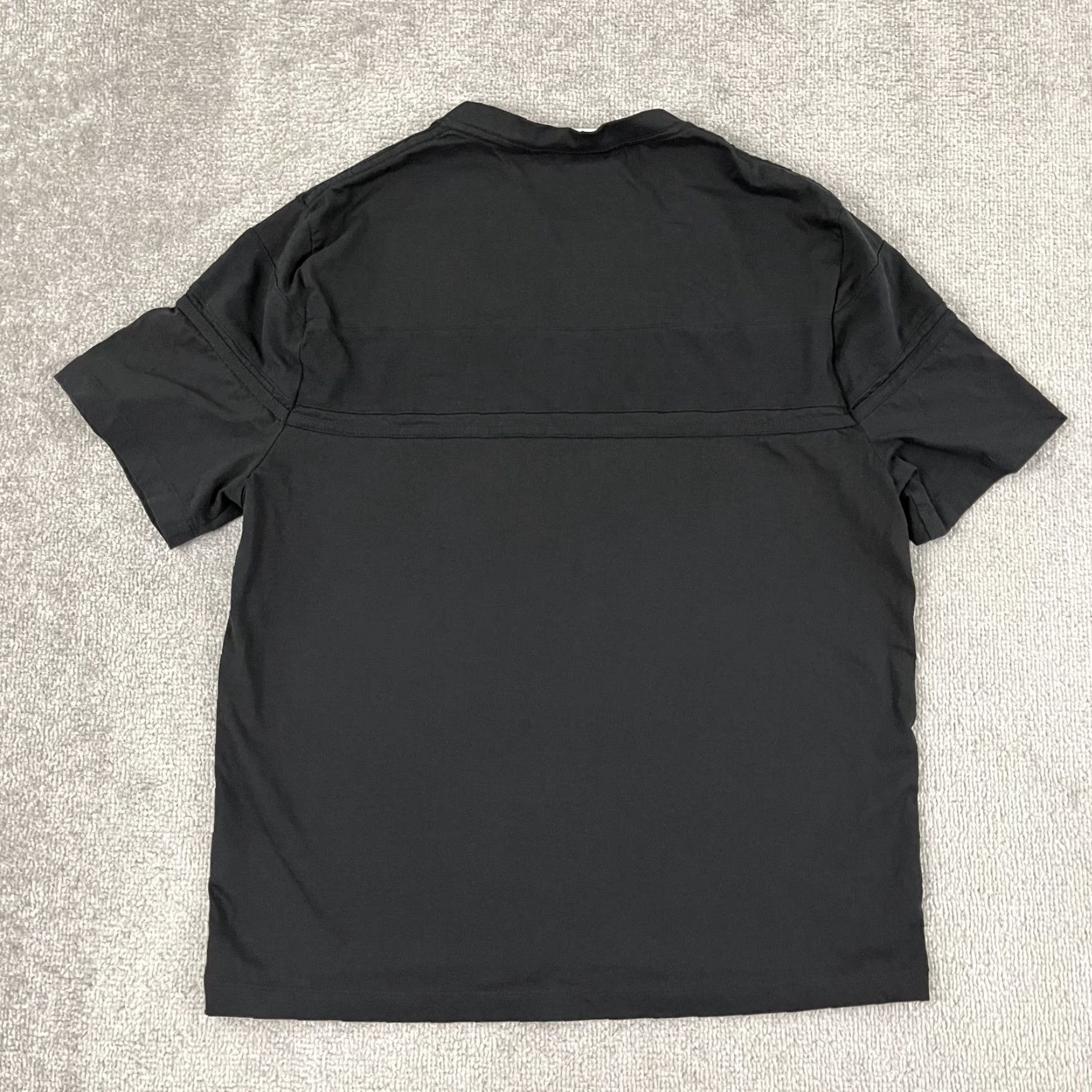 Sergio Tacchini Sergio Tacchini Shirt Mens Large Black Regular Cotton Short Sleeve T-Shirt Logo Classic Outdoor Preppy Men Size US L / EU 52-54 / 3 - 7 Thumbnail