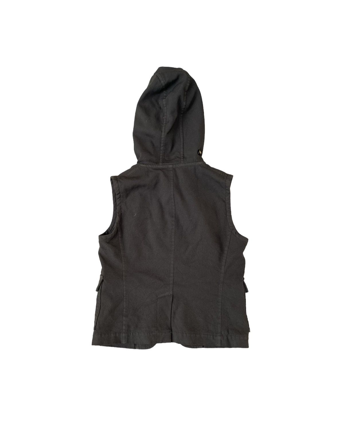 Comme des Garcons × Japanese Brand × Junya Watanabe Tricot Comme Des Garcons Vest Hoodie Green Army Japan Parka Size US S / EU 44-46 / 1 - 2 Thumbnail