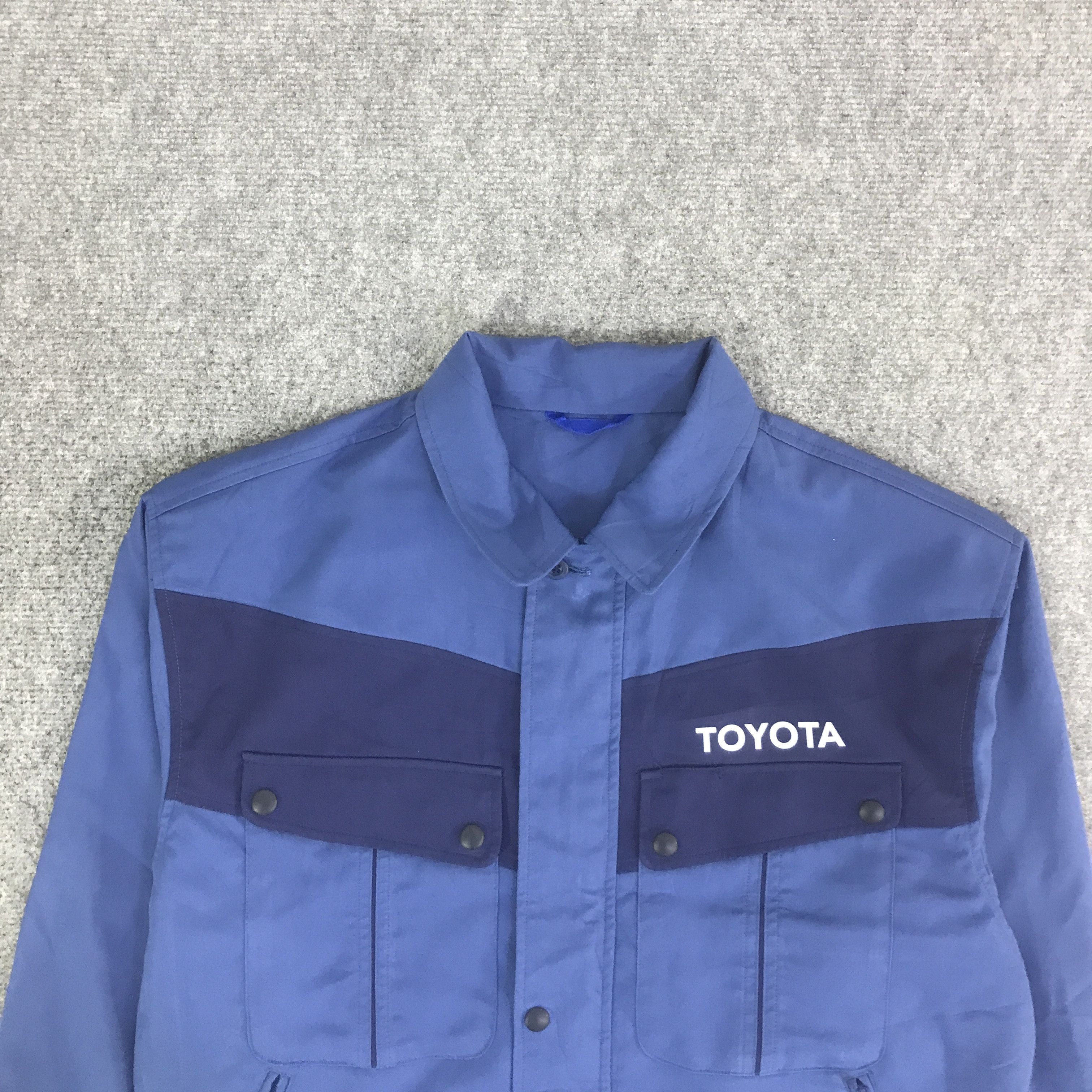 Japanese Brand TOYOTA X TRD RACING MOTORSPORT CUSTOM JACKET K127B15 Size US L / EU 52-54 / 3 - 3 Thumbnail