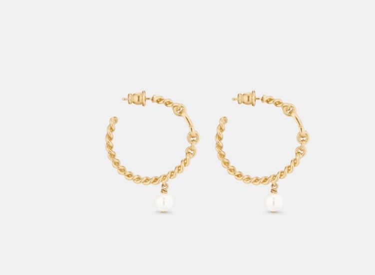 Dior o1w1db10325 Size: OS / E3068 30 Montaigne Earrings in Gold Size ONE SIZE - 2 Thumbnail