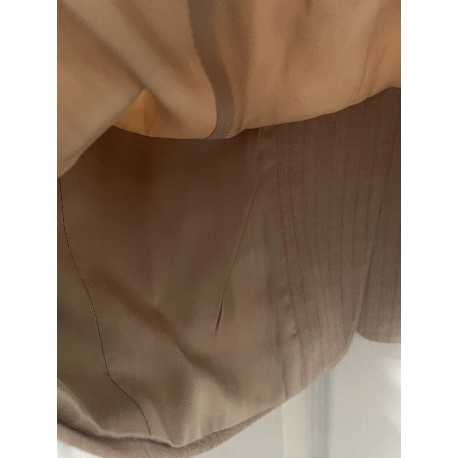 & Other Stories Lafayette 148 New York Tan Wool Suit Jacket Size 16 A001621 Size XL / US 12-14 / IT 48-50 - 7 Thumbnail