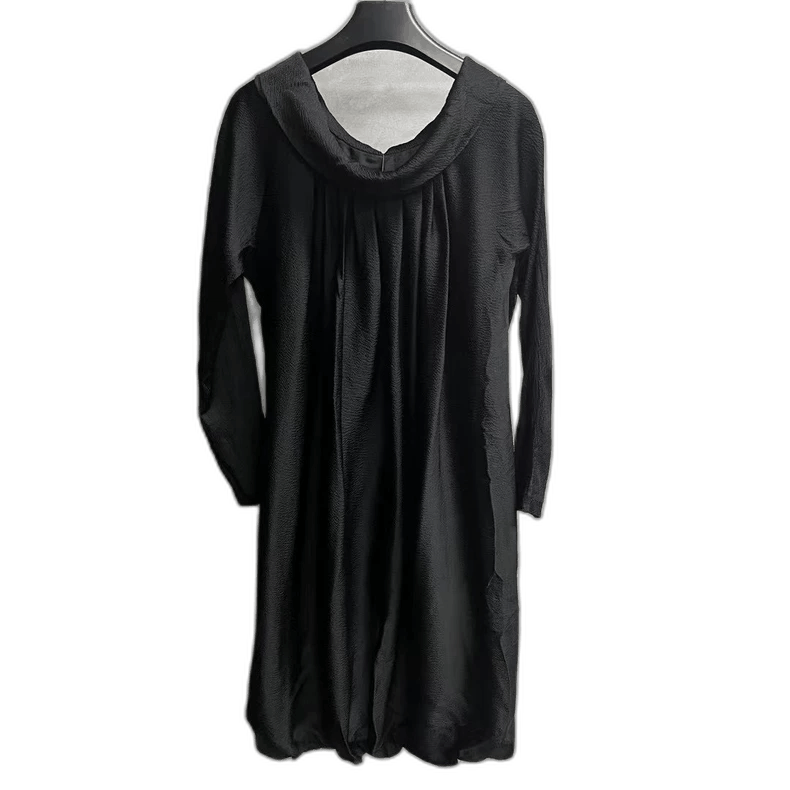 Hermes Black Long Sleeve Backless Dress Size 38 Size US M / EU 48-50 / 2 - 1 Thumbnail