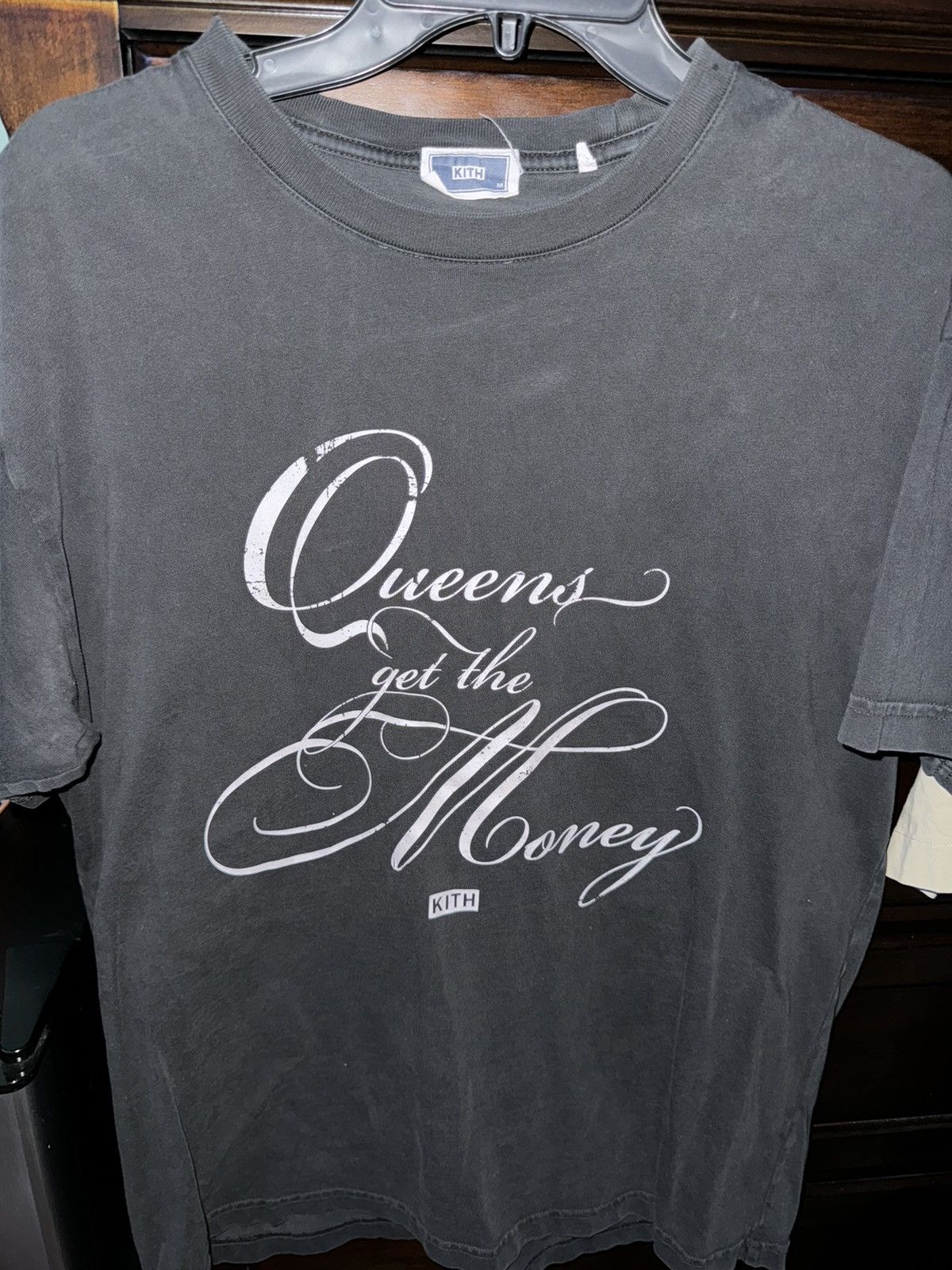 image of Kith Exclusive Qgtm Shirt in Black, Men's (Size Medium)