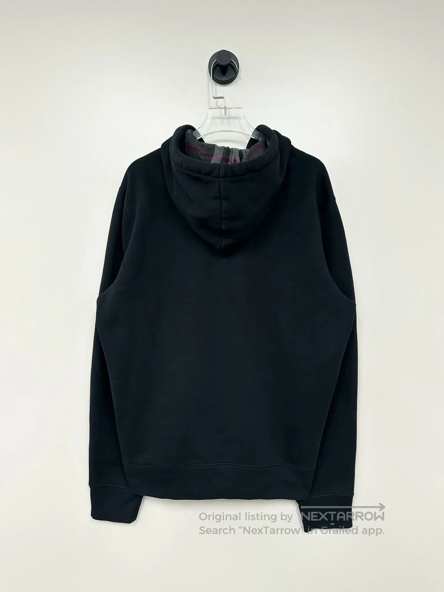 Burberry Burberry Black Classic Embroidered Warhorse Zip-up Hoodie Size M / US 6-8 / IT 42-44 - 2 Thumbnail