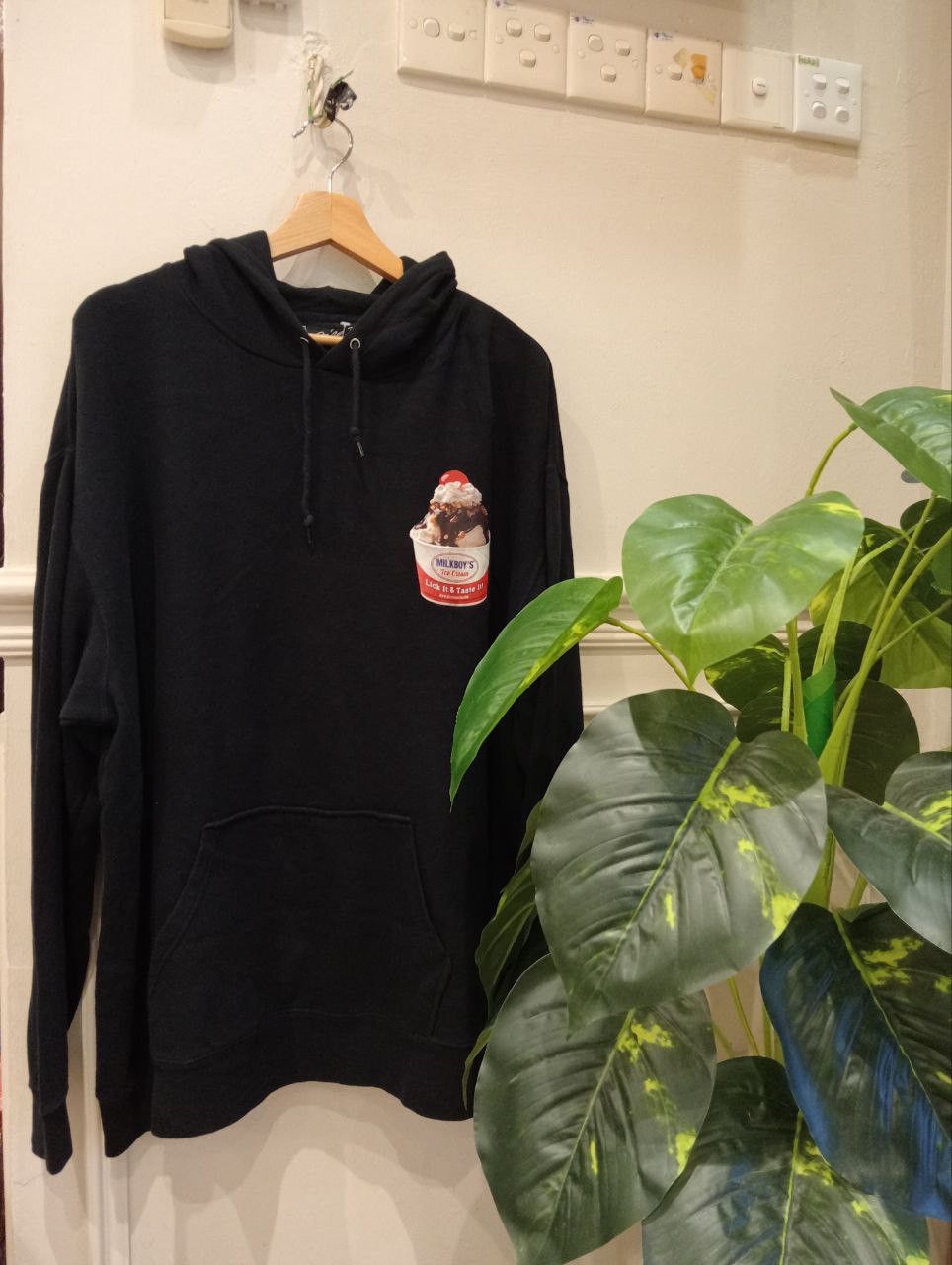 Japanese Brand JAPANESE MILKBOY ICE CREAM OVERSIZED HOODIE Size US XL / EU 56 / 4 - 2 Thumbnail