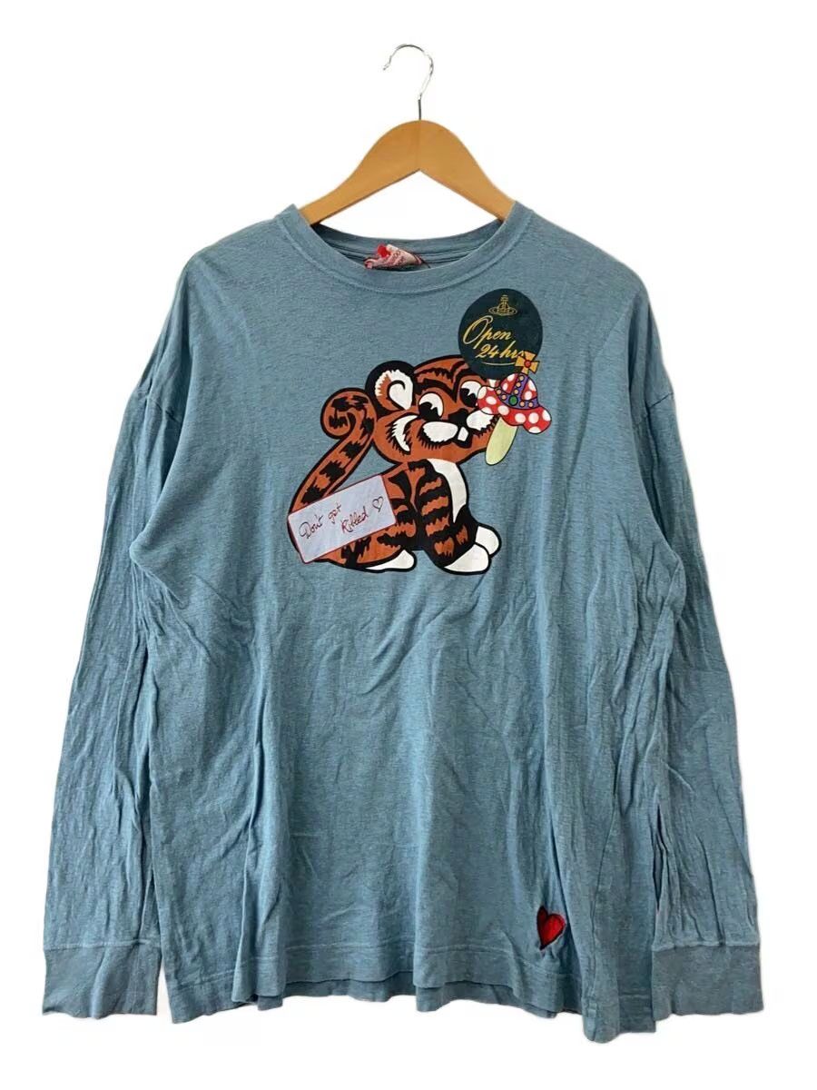 Vivienne Westwood Open 24hrs Tiger Orb Long Sleeve Tee Size US M / EU 48-50 / 2 - 1 Thumbnail