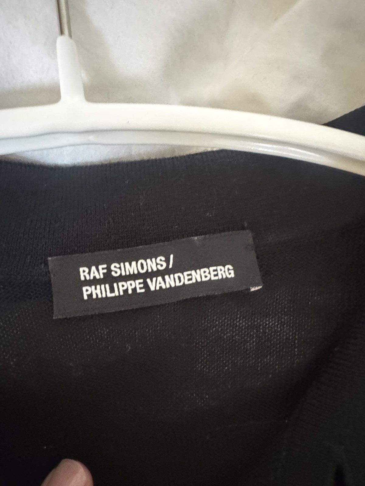 Raf Simons Raf Simons x Philippe Vandenberg Knit Polo M Size US M / EU 48-50 / 2 - 4 Thumbnail