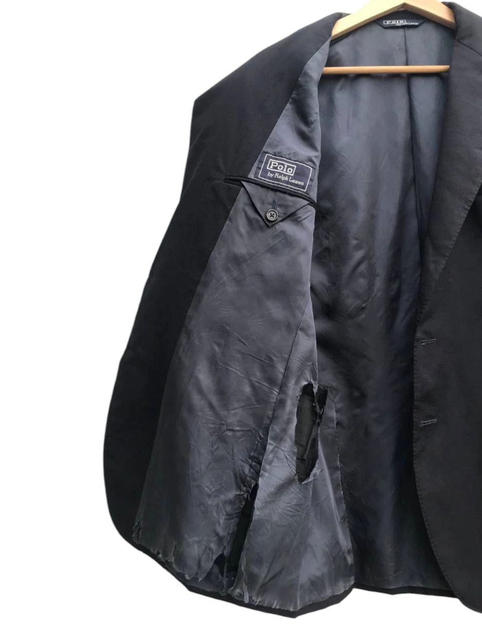 Polo Ralph Lauren Navy Polo Ralph Lauren Gold Tone Buttons Blazer Navy Size US M / EU 48-50 / 2 - 9 Thumbnail