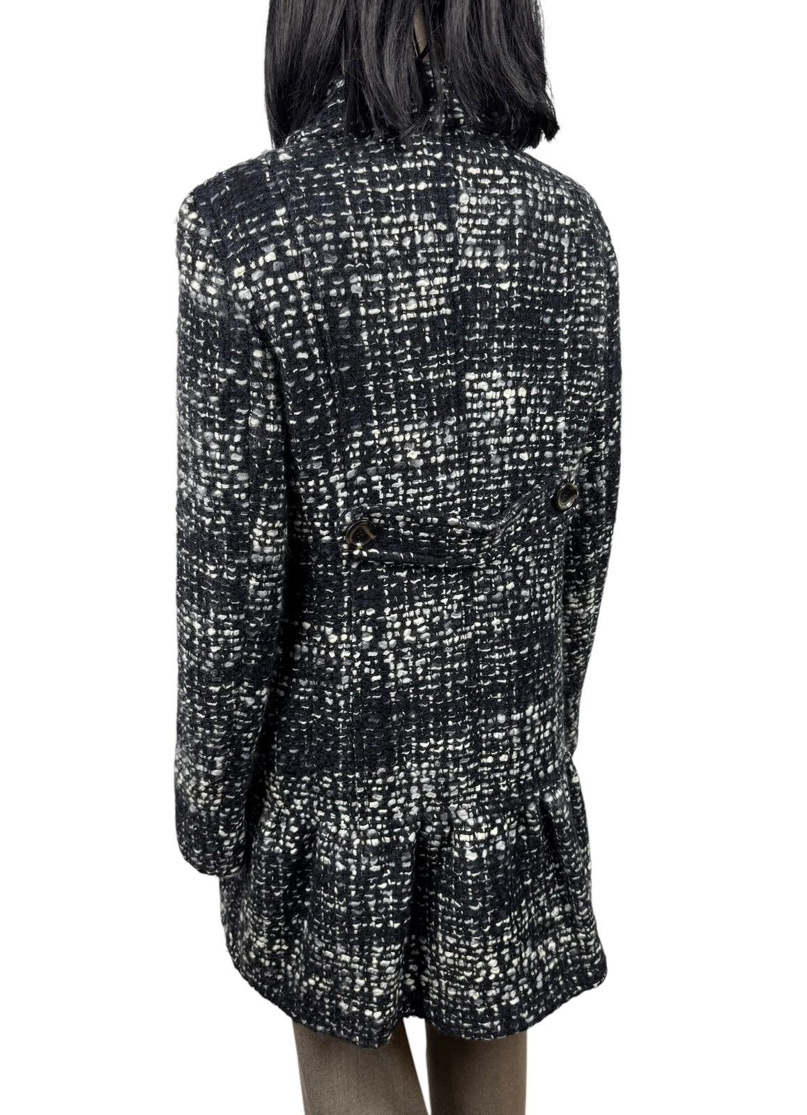 Weekend Max Mara Weekend Max Mara Wool Woven Knit Coat Pleated size US10 IT44 Size L / US 10 / IT 46 - 7 Thumbnail