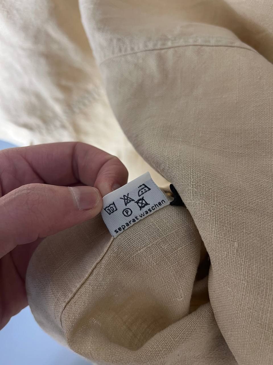 Japanese Brand VINTAGE OSKA LONG SLEEVE LINEN JAPAN STYLE CASUAL Y2K Size US M / EU 48-50 / 2 - 7 Thumbnail