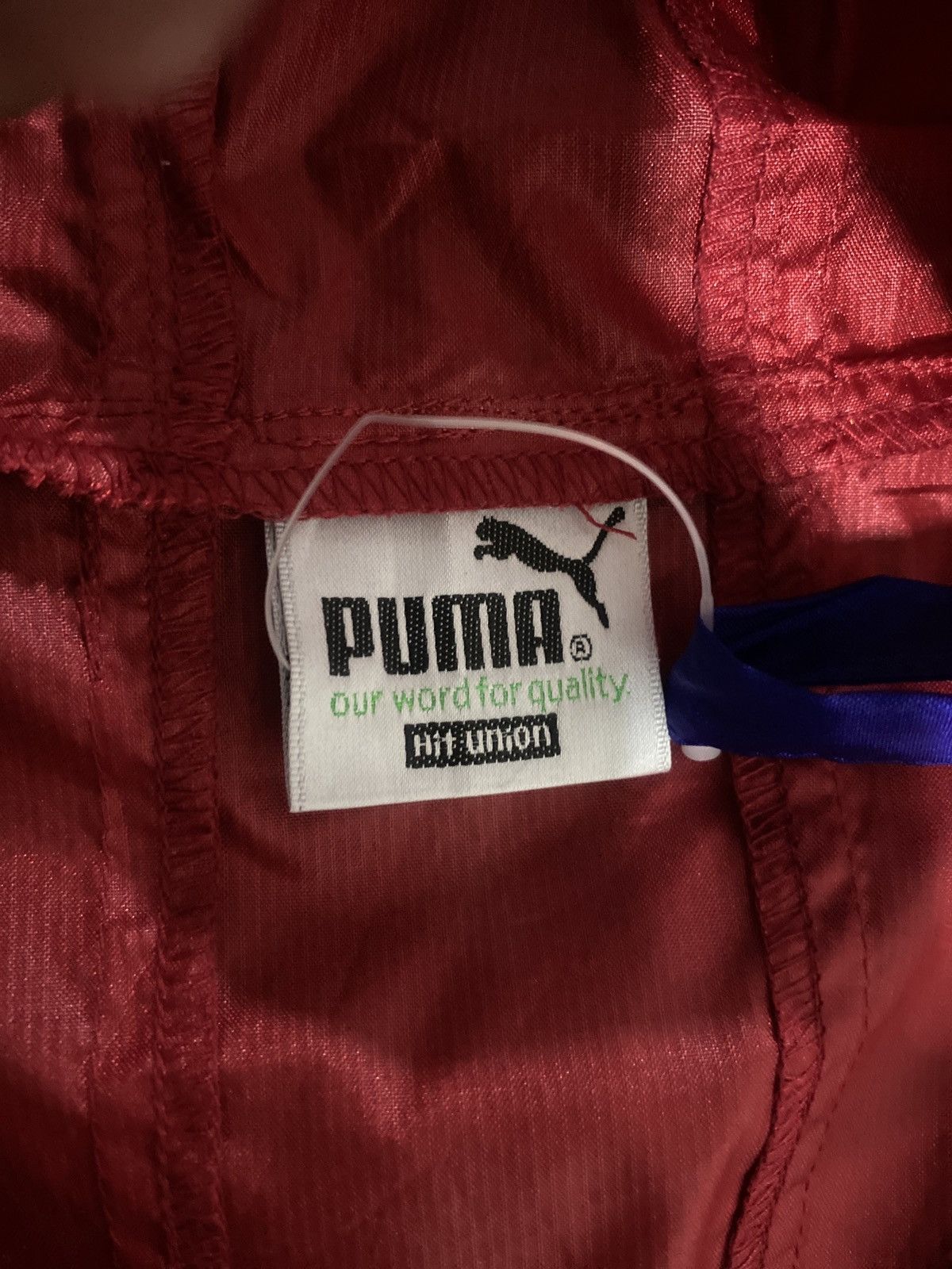 Puma × Vintage Vintage Puma Raincoats BigSize Pullover Size US XXL / EU 58 / 5 - 8 Thumbnail