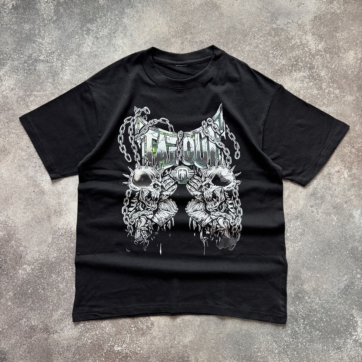 Tapout Tapout Vintage MMA Skull Print Y2K T-Shirt Size US M / EU 48-50 / 2 - 1 Thumbnail