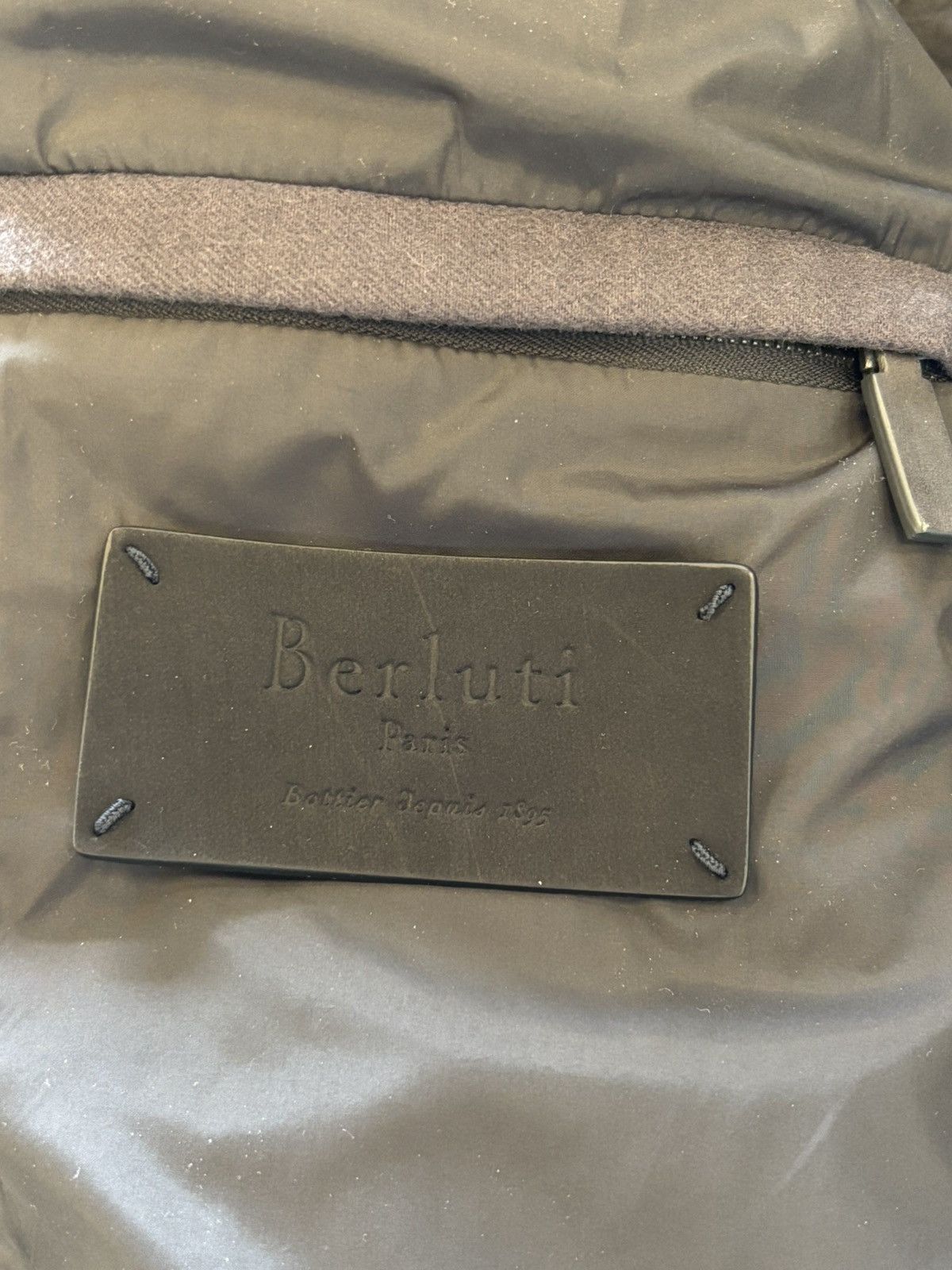 Berluti Berluti 17AW leather suede puffer jacket Size US S / EU 44-46 / 1 - 5 Thumbnail