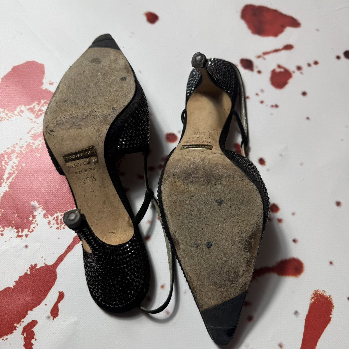 Dolce & Gabbana vintage dolce gabbana rare heels completely in stones Size US 9 / IT 39 - 5 Thumbnail