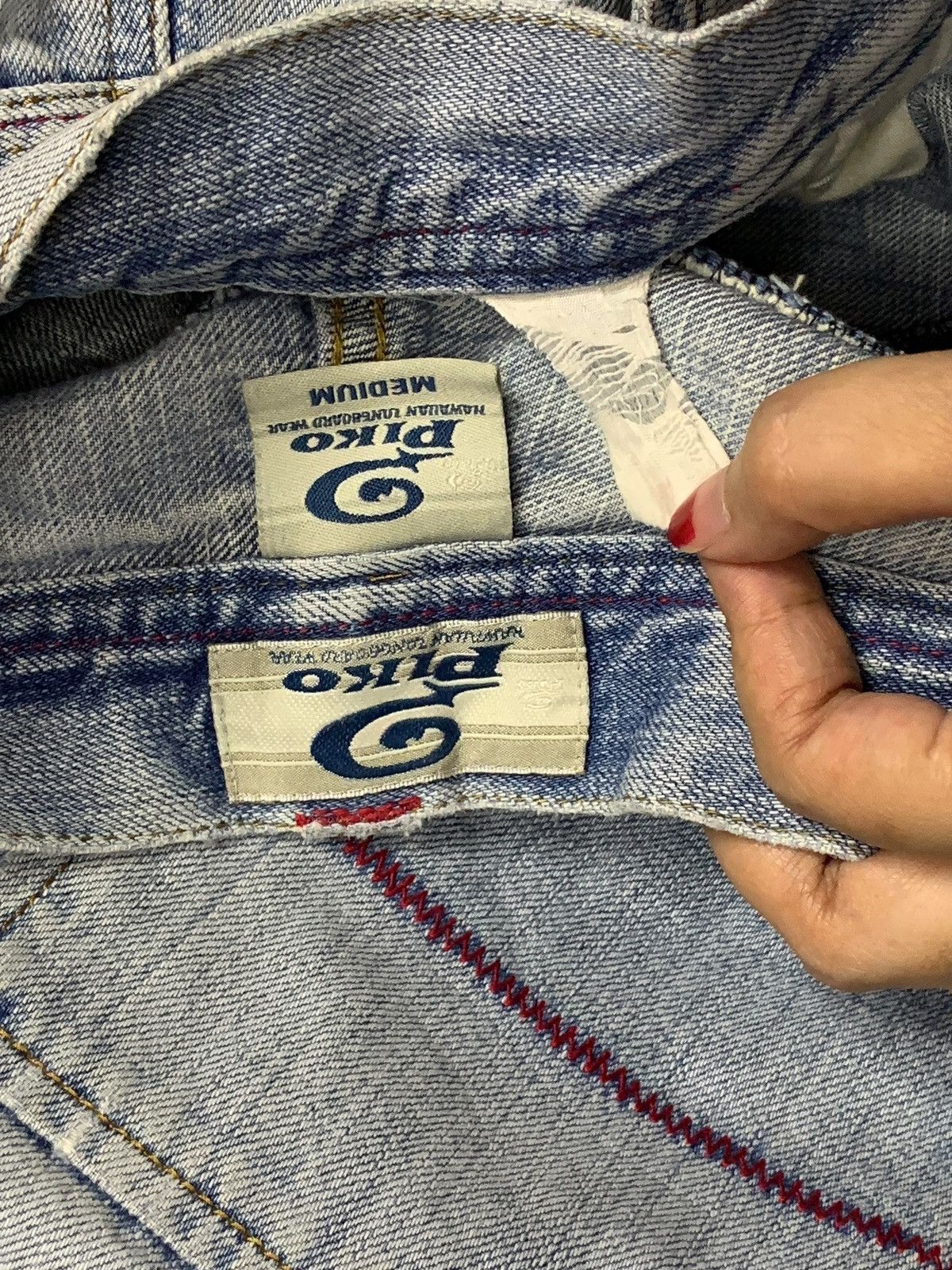 Japanese Brand Vintage Japanese Brand Faded Wash Baggy Cargo Jeans Size US 29 - 10 Thumbnail