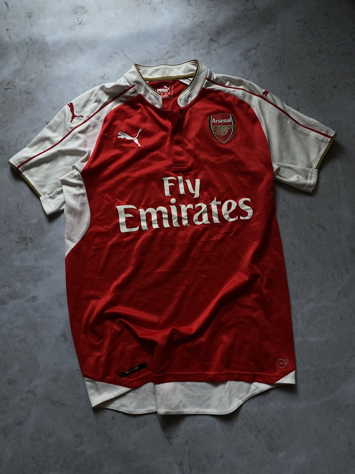 Puma Willo №1 Puma Arsenal “Fly Emirates” Away Kit Soccer Jersey Size US M / EU 48-50 / 2 - 1 Thumbnail