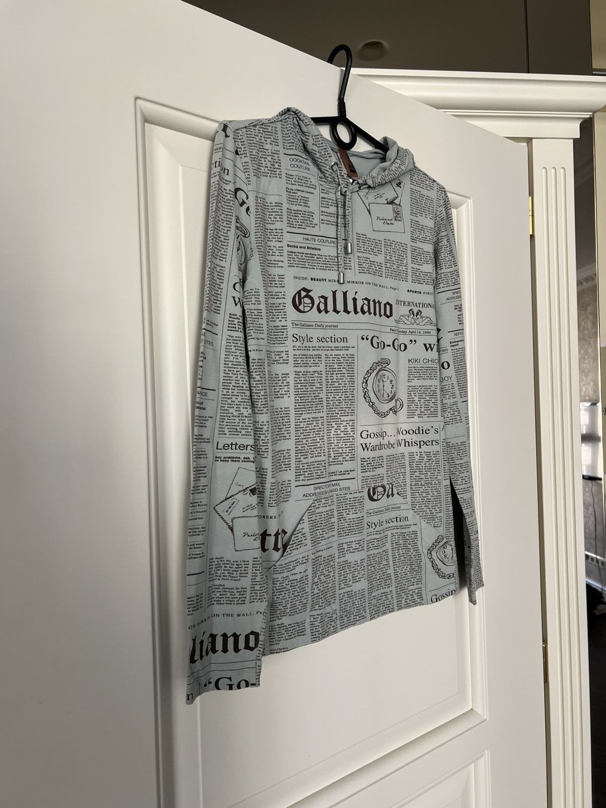 John Galliano John Galliano Gazette Hoodie Size US XS / EU 42 / 0 - 5 Thumbnail