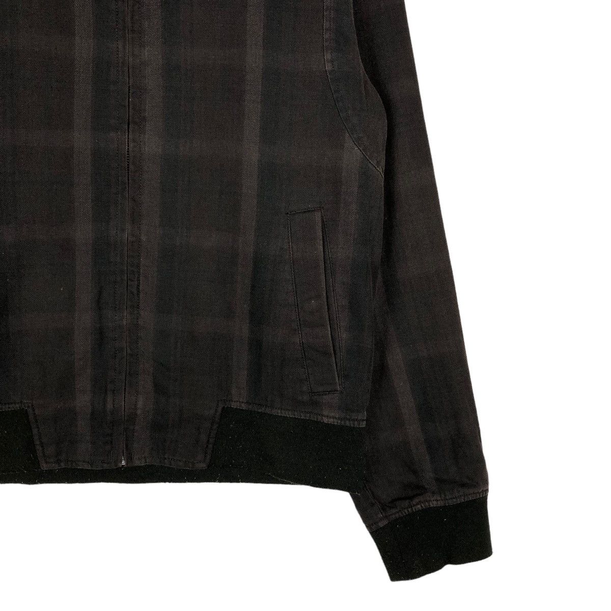 Japanese Brand 🔥VINTAGE BIKER JACKET ELEMENT JAPAN TARTAN ISSEY MIYAKE Size US L / EU 52-54 / 3 - 7 Thumbnail