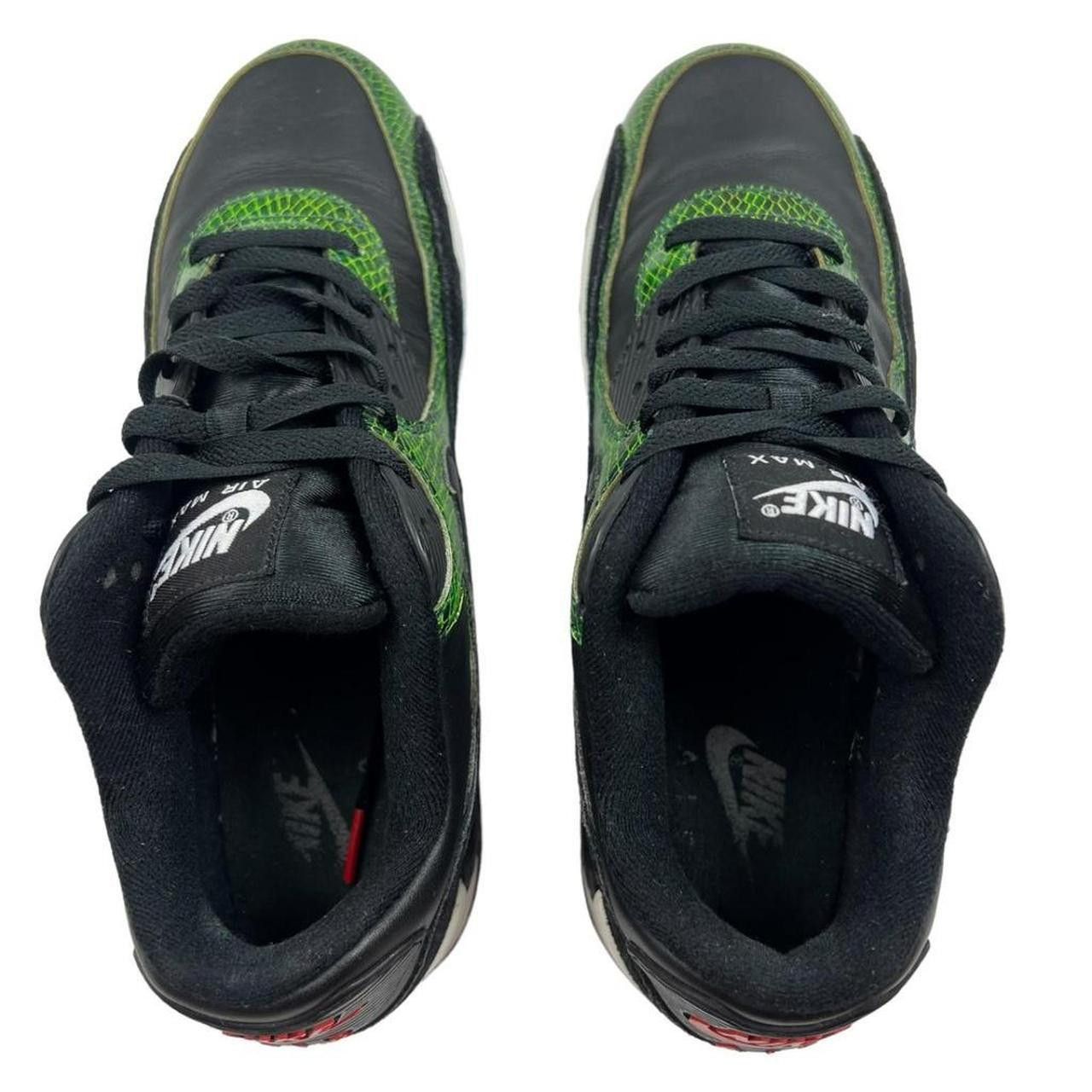 Nike Nike Air Max 90 Green Python Snakeskin - Size US 9 / EU 42.5 Size US 9 / EU 42 - 5 Thumbnail