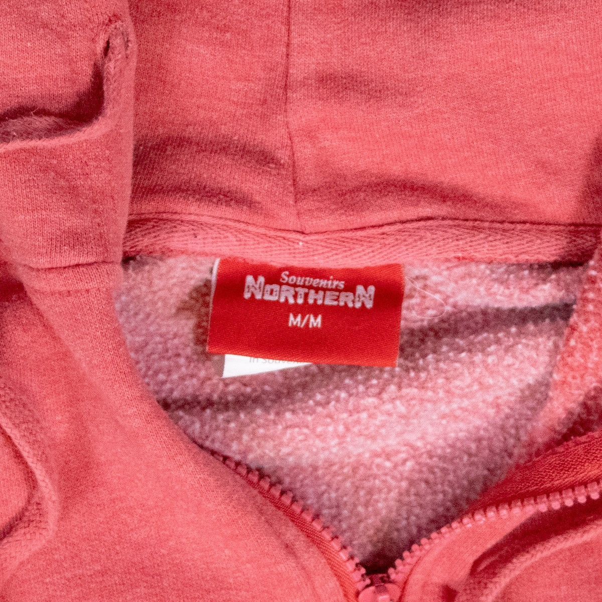 Vintage Y2K 2000's Northern Royal Tyrrell Faded Red Zip Hoodie Size US S / EU 44-46 / 1 - 7 Thumbnail