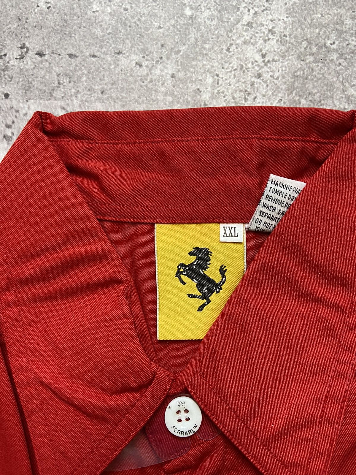 Ferrari Vintage 90s FERRARI Marlboro Vodafone NEW Shirt Size US XXL / EU 58 / 5 - 7 Thumbnail
