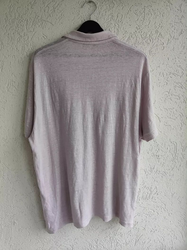 Loro Piana LORO PIANA A linen polo shirt Size M / US 6-8 / IT 42-44 - 4 Thumbnail