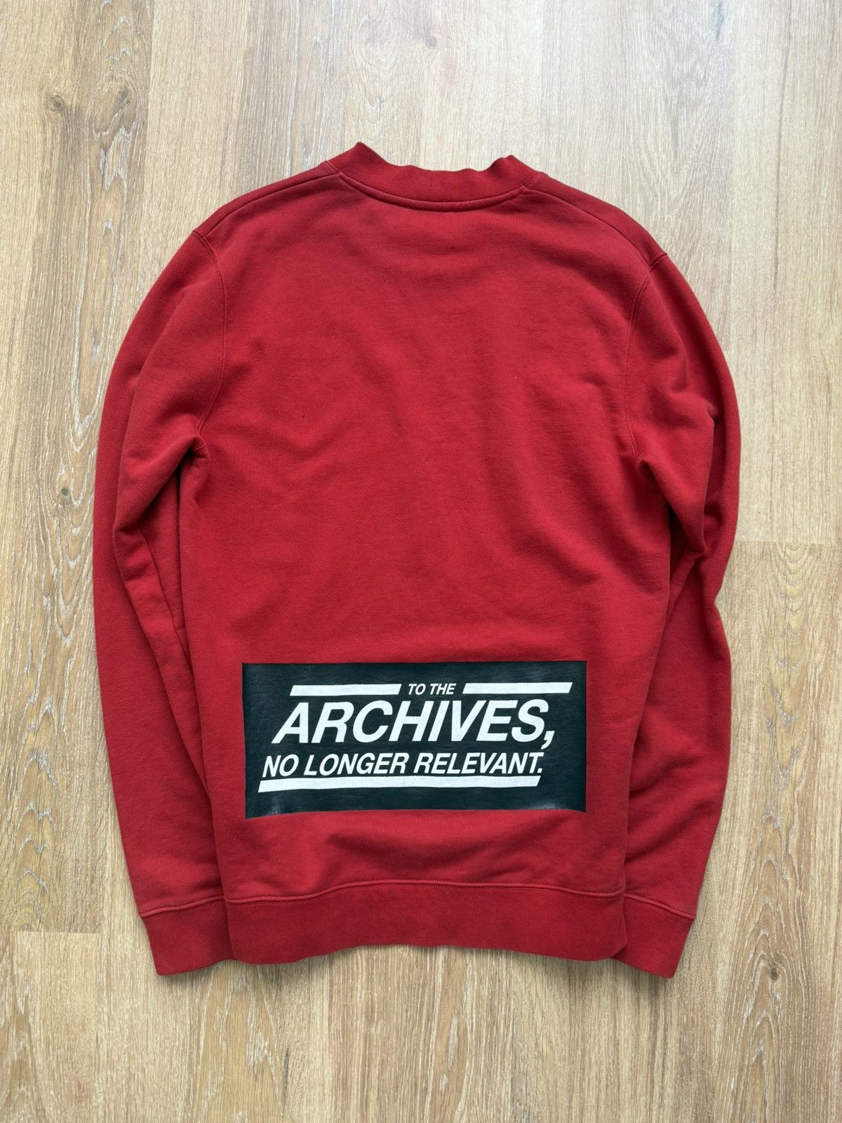 Raf Simons Raf Simons Archive Sweatshirt Size US S / EU 44-46 / 1 - 1 Thumbnail