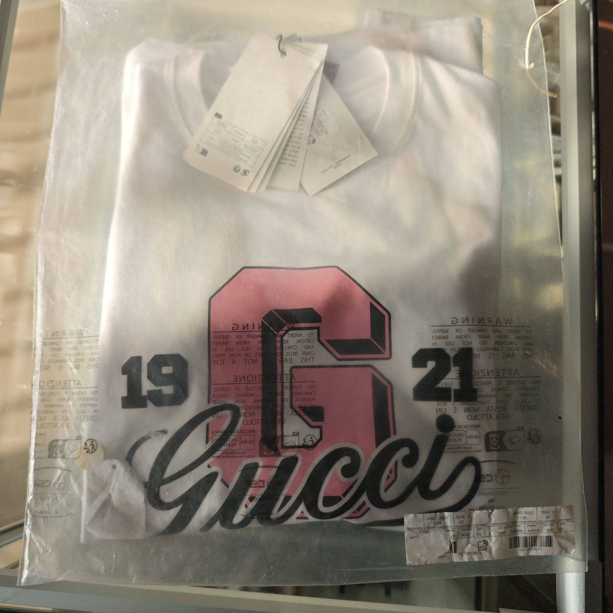 Gucci Gucci SS25 logo letter print T-Shirt Size XXS / US 00 / IT 34 - 4 Thumbnail