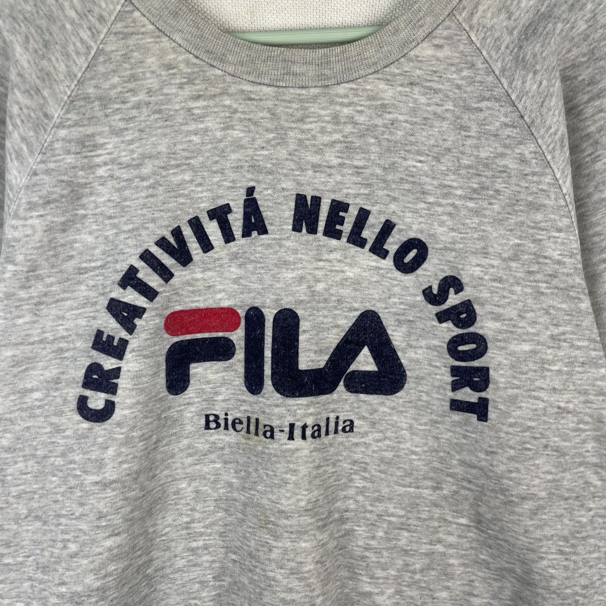 Designer × Vintage vintage Hoodie/sweater fila x streetwear fila nice design - Size US M / EU 48-50 / 2 - 7 Thumbnail