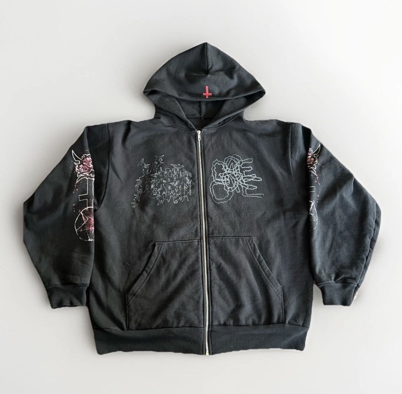 Ken Carson Ken Carson Antagonist Tour Zip Up Hoodie | Grailed