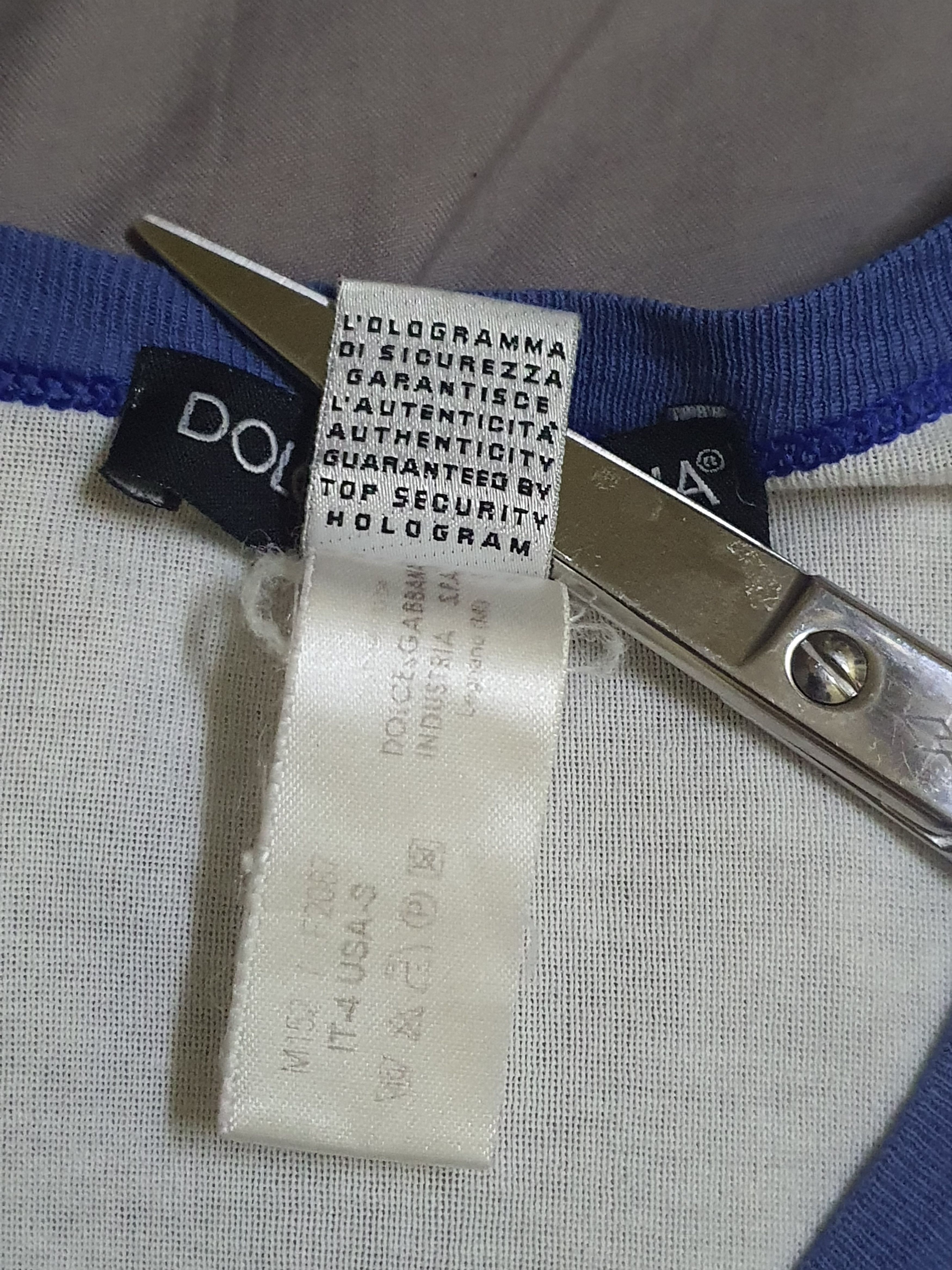 Dolce & Gabbana Dolce & Gabbana - Italia Vintage Ringer t-shirt Size US S / EU 44-46 / 1 - 2 Thumbnail