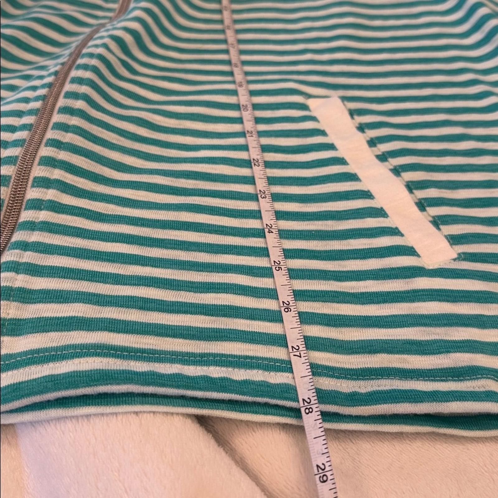 Other Sportelle Congo Green Striped Sweatshirt Jacket Plus Size 2X Size XXL / US 16-18 / IT 52-54 - 10 Thumbnail