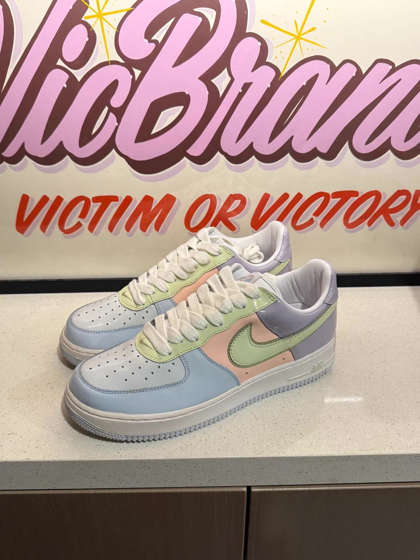 Nike Nike Air Force 1 Low "Easter Egg"sneakers Ｑ20 Size US 9 / EU 42 - 1 Thumbnail