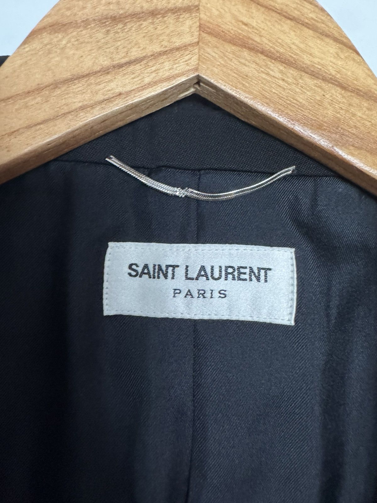 Saint Laurent Paris FW13 Peaked Le Smoking Rare 2 Button Size 52R - 2 Thumbnail