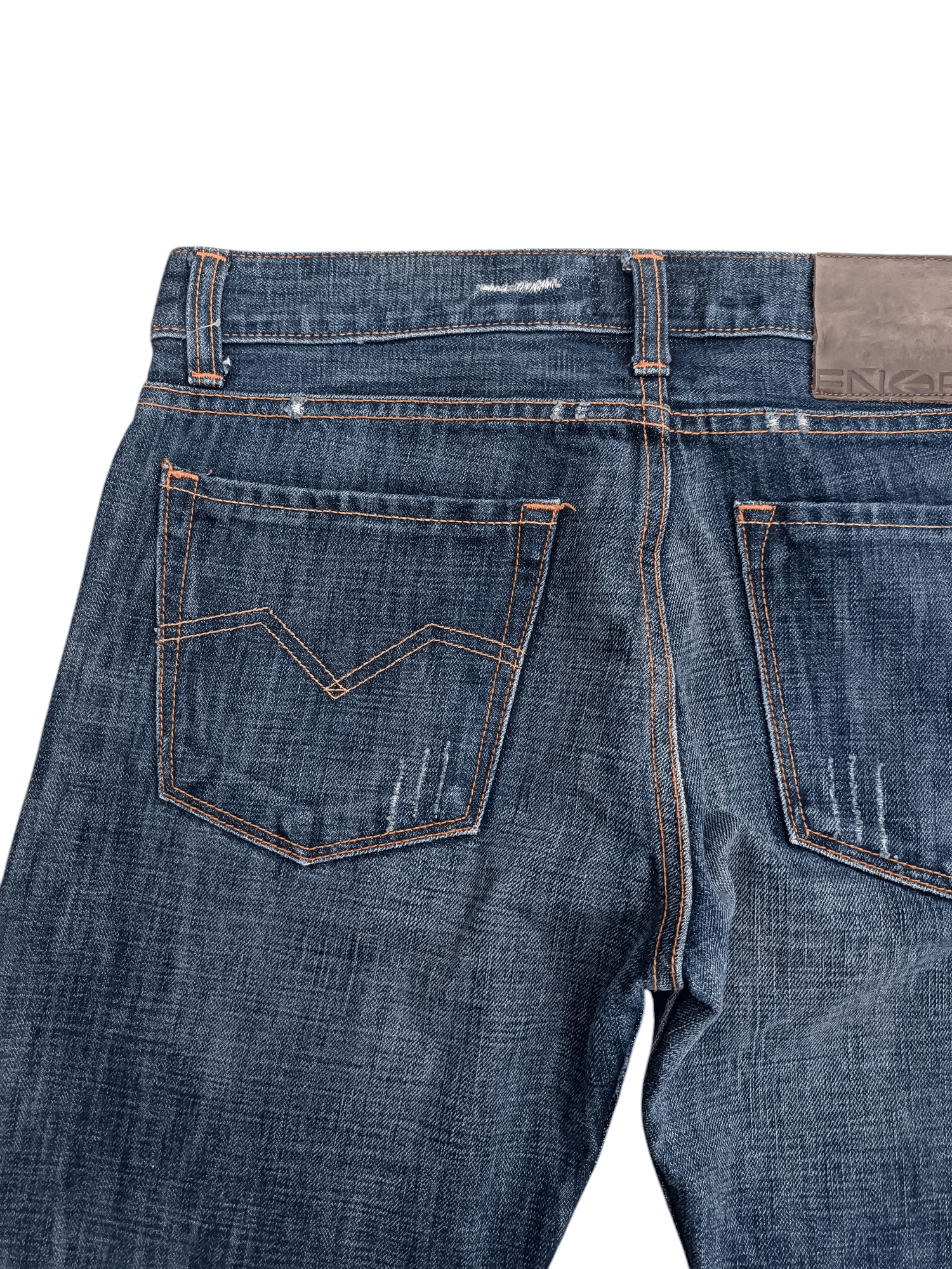 Energie Flare Jeans Energie Distress Faded Boot Cut Y2k Size US 34 / EU 50 - 14 Thumbnail