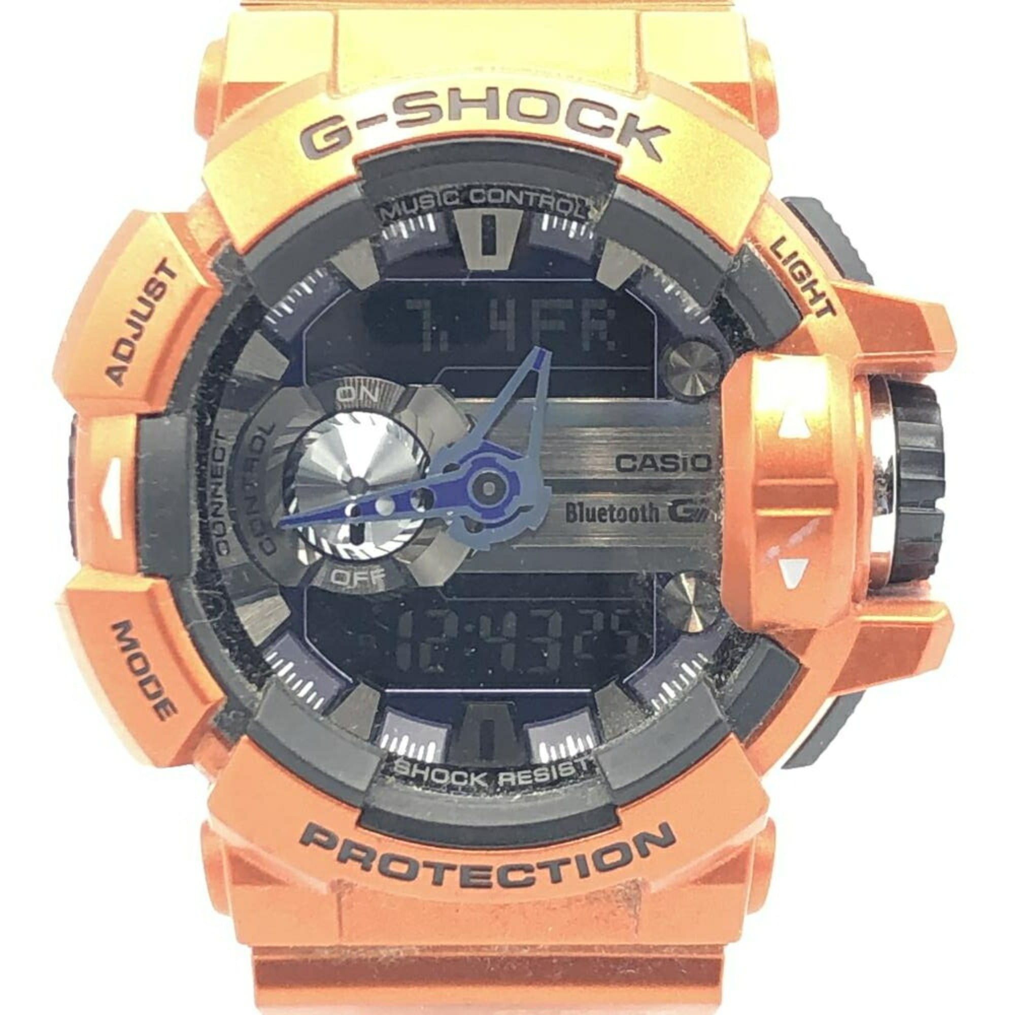 Casio CASIO G-SHOCK GBA-400 G'MIX Orange Casio G-Shock Watch Size ONE SIZE - 1 Thumbnail