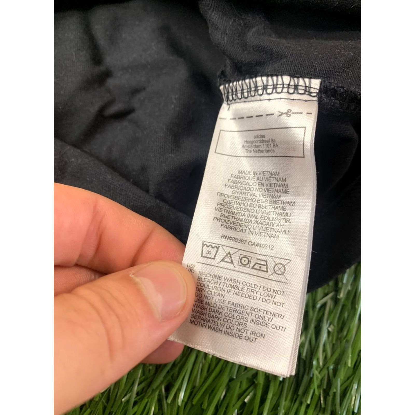 Adidas ADIDAS ORIGINAL T-SHIRT MEN XS COTTON JERSEY SHORT SLEEVE 100% COTTON Mint White Black Logo Basic Tee Summer 2020s Mens XS Size US XS / EU 42 / 0 - 6 Thumbnail