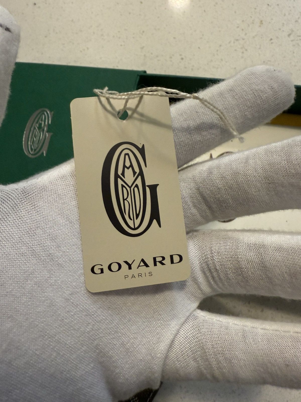 Goyard Goyard Khaki Green Saint Sulpice Cardholder (LIMITED) !!! Size ONE SIZE - 6 Thumbnail