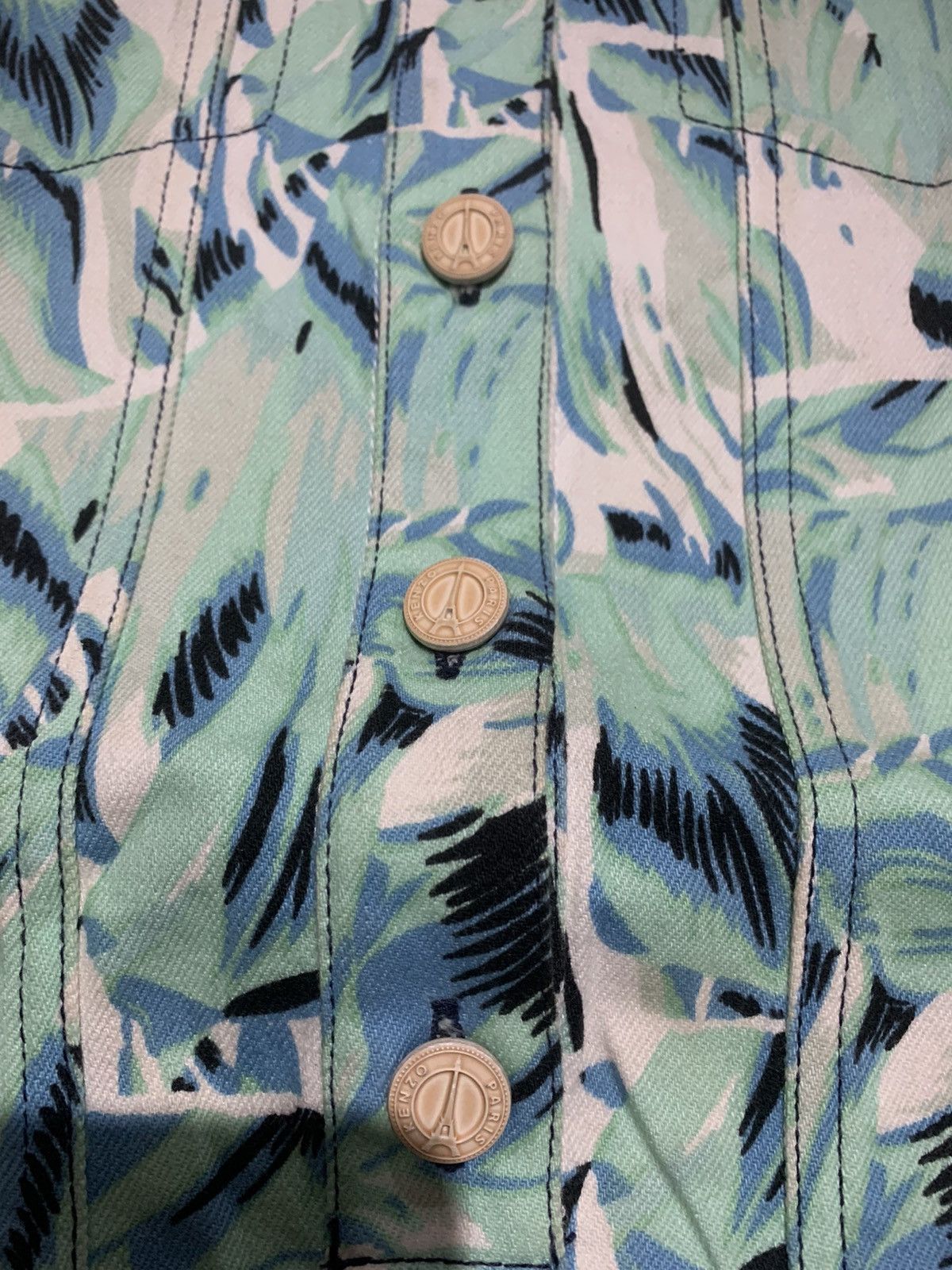 Kenzo Kenzo jeans dress fullprint Size S / US 4 / IT 40 - 3 Thumbnail