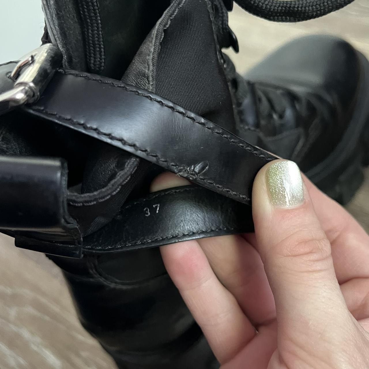 Prada prada monolith combat boots Size US 7 / IT 37 - 7 Thumbnail